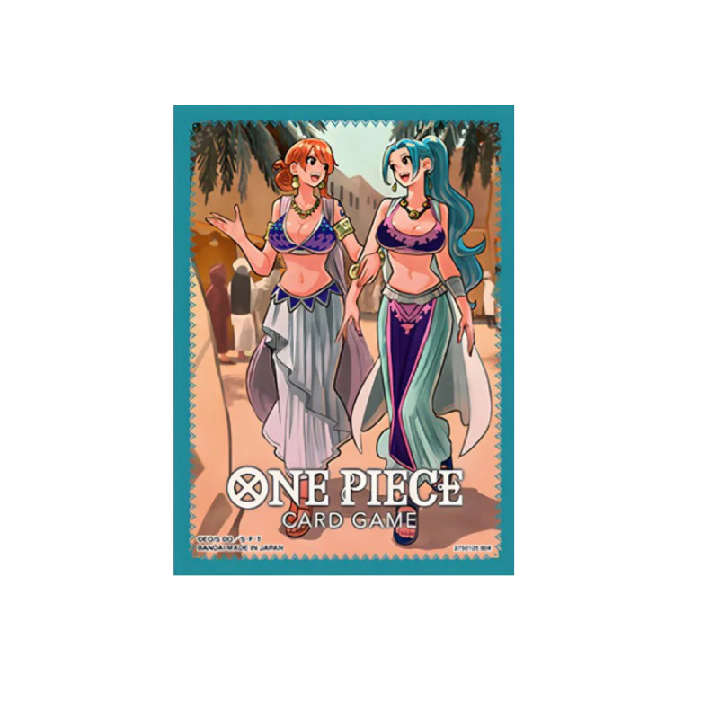 One Piece Card Game Official Card Game Sleeves Nami & Vivi